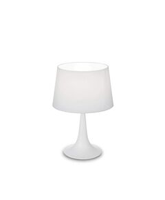 Настолна лампа London TL1 Small Bianco 110530 Ideal Lux E27 | Osvetlenieto.bg