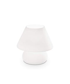 Настолна лампа Prato TL1 Big Bianco 074702 Ideal Lux E27 | Osvetlenieto.bg