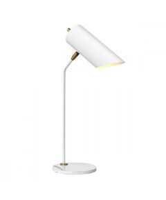 Настолна лампа Quinto 1 Light White Aged Brass Elstead Lighting | Osvetlenieto.bg