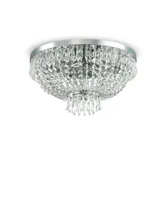 Плафон Caesar Pl6 Cromo 093475 Ideal Lux G9 | Osvetlenieto.bg