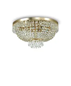 Плафон Caesar Pl6 Oro 114682 Ideal Lux G9 | Osvetlenieto.bg