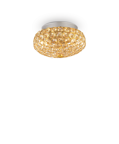 Плафон KING PL3 ORO 075402 Ideal Lux 3xG9 | Osvetlenieto.bg