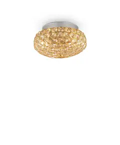 Плафон King Pl3 Oro 075402 Ideal Lux G9 | Osvetlenieto.bg