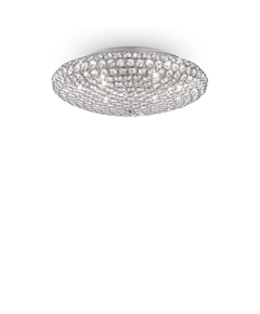Плафон KING PL9 CROMO 073255 Ideal Lux 9xG9 | Osvetlenieto.bg