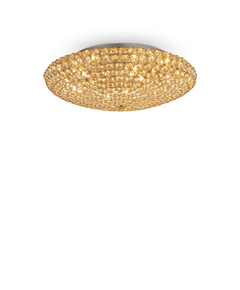 Плафон KING PL9 ORO 073262 Ideal Lux 9xG9 | Osvetlenieto.bg