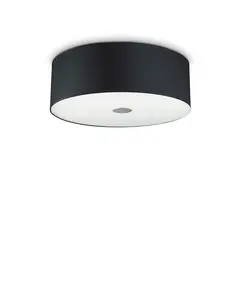 Плафон Woody Pl4 Nero 103273 Ideal Lux E27 | Osvetlenieto.bg