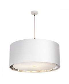 Полилей Balance 4 Light Extra Large White and Polished Nickel Elstead Lighting | Osvetlenieto.bg