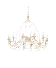 Полилей CORTE SP12 BIANCO 097664 Ideal Lux 12xE14 | Osvetlenieto.bg