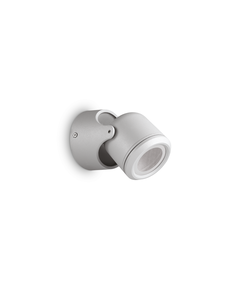 Външен прожектор XENO AP1 GRIGIO 129471 Ideal Lux 1xGU10 IP44 | Osvetlenieto.bg
