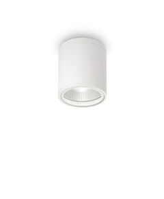 Външен плафон GUN PL1 BIANCO 122663 Ideal Lux 1xGU10 IP55 | Osvetlenieto.bg