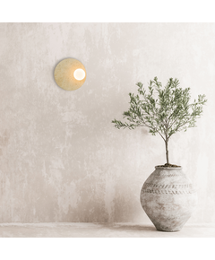 Аплик Zambelis 25316 WALL LIGHT 1xG9 NATURAL STONE - OPAL GLASS | Osvetlenieto.bg