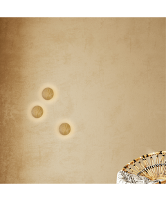 LED Аплик Zambelis 25335 WALL LED LIGHT 6W 3000K NATURAL STONE - WHITE MATT METAL | Osvetlenieto.bg