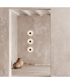 LED Аплик Zambelis 2551 WALL LED LIGHT 5W 3000K ALABASTER - BLACK MATT | Osvetlenieto.bg