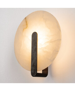 LED Аплик Zambelis 2553 WALL LED LIGHT 5W 3000K ALABASTER - RUST | Osvetlenieto.bg