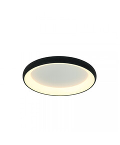 LED Плафон ZAMBELIS 2040 CEILING LIGHT ALUMINIUM & ACRYLIC  SANDY BLACK 30W 3000K | Osvetlenieto.bg