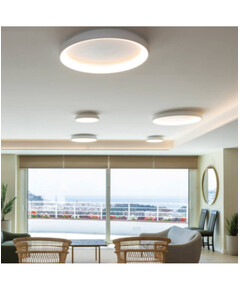 LED Плафон ZAMBELIS 2041 CEILING LIGHT 30W 3000K ALUMINIUM & ACRYLIC SANDY WHITE 30W 3000K | Osvetlenieto.bg