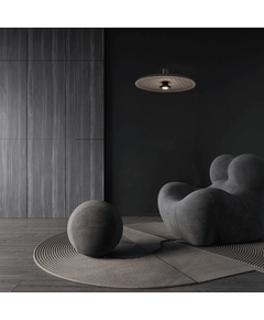 LED Полилей Zambelis 25176 PENDANT LED LIGHT 13W 3000K ACOUSTIC LIGHT GREY - BLACK | Osvetlenieto.bg