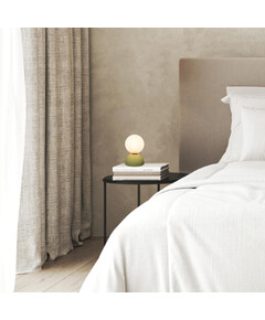 Настолна лампа Zambelis 2589 TABLE LIGHT 1xG9 CLAY OLIVE GREEN - BLACK | Osvetlenieto.bg