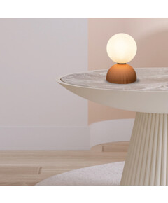 Настолна лампа Zambelis 2590 TABLE LIGHT 1xG9 CLAY TERRACOTTA - BLACK | Osvetlenieto.bg