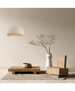 Полилей Zambelis 23342 PENDANT LAMP 1xE27 FIBERGLASS D:80 CM | Osvetlenieto.bg