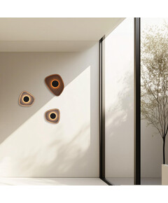 LED Аплик Zambelis 23174 SCONCE LED LIGHT 5W 3000K ACOUSTIC BROWN-BLACK | Osvetlenieto.bg