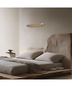 LED Аплик ZAMBELIS 25192 WALL LED LIGHT 8W 3000K BRUSHED GOLD MOVABLE LIGHT DEFLECTORS | Osvetlenieto.bg