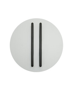 LED Аплик Zambelis 2573 WALL LED LIGHT 13W 3000K TRIAC BLACK MATT STICK - SANDY GREY BASE | Osvetlenieto.bg
