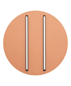 LED Плафон ZAMBELIS 2569 CEILING LED LIGHT 43W 3000K BLACK MATT STICK - SANDY BRICK RED BASE | Osvetlenieto.bg