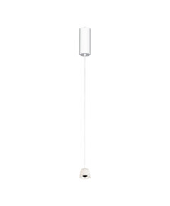 LED Полилей ZAMBELIS 25136 PENDANT LED LIGHT 7W 3000K SANDY WHITE ALUMINIUM | Osvetlenieto.bg