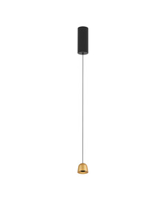 LED Полилей ZAMBELIS 25138 PENDANT LED LIGHT 7W 3000K GOLD ALUMINIUM | Osvetlenieto.bg