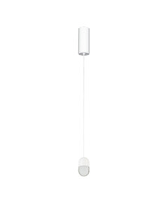 LED Полилей ZAMBELIS 25139 PENDANT LED LIGHT 7W 3000K SANDY WHITE ALUMINIUM - ACRYLIC | Osvetlenieto.bg