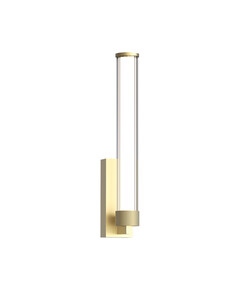 LED Аплик ZAMBELIS 25445 WALL LED LIGHT 9W 3000K TRIAC BRUSHED GOLD | Osvetlenieto.bg