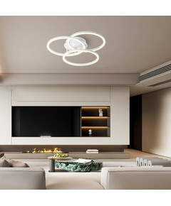 LED Плафон LIVIA 4324501 Viokef 40W 3000K | Osvetlenieto.bg