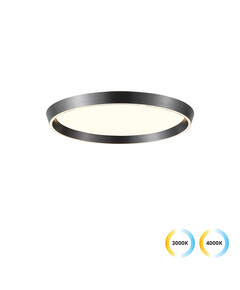 LED Плафон LORISSA 4347400 Viokef 39W CCT 3000K-4000K Triac Dimmable | Osvetlenieto.bg