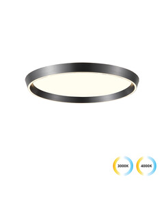 LED Плафон LORISSA 4347500 Viokef 46W CCT 3000K-4000K Triac Dimmable | Osvetlenieto.bg