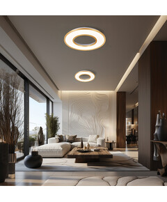 LED Плафон VALERIA 4336900 Viokef 36W 3000K | Osvetlenieto.bg