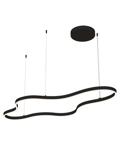 LED Полилей ZAMBELIS 25415 PENDANT LED LIGHT 95W 3000K TRIAC SANDY BLACK | Osvetlenieto.bg