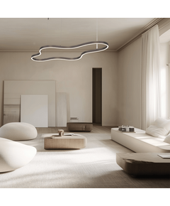 LED Полилей ZAMBELIS 25416 PENDANT LED LIGHT 95W 3000K TRIAC BRUSHED COFFEE | Osvetlenieto.bg