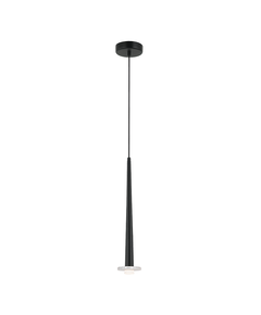 LED Полилей ZAMBELIS 22110 PENDANT LED LIGHT 6W 3000K ALUMINUM -MARBLE BLACK | Osvetlenieto.bg