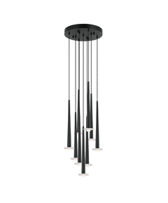 LED Полилей ZAMBELIS 22113 PENDANT LED LIGHT 25W 3000K ALUMINUM -MARBLE BLACK | Osvetlenieto.bg
