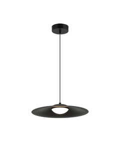 LED Полилей ZAMBELIS 22130 PENDANT LED LIGHT 12W 3000K BLACK | Osvetlenieto.bg