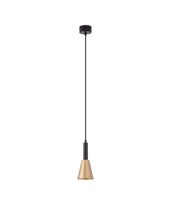 LED Полилей ZAMBELIS 22180 PENDANT LIGHT LED 7W 3000K SANDY BLACK-GOLD | Osvetlenieto.bg