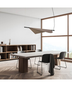 LED Полилей ZAMBELIS 22229 PENDANT LED LIGHT 18W 3000K SANDY BLACK-BRONZE | Osvetlenieto.bg
