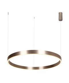 LED Полилей ZAMBELIS 25370 PENDANT LED LIGHT UP-DOWN 70W 3000K ELECTROPLATE BRUSHED COFFEE ALUMINIUM - ACRYLIC | Osvetlenieto.bg