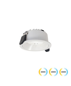 LED Луна за вграждане LUIGI 4335000 Viokef 15W CCT 3000K-6500K | Osvetlenieto.bg
