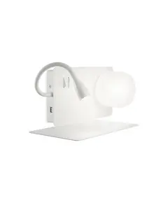 Аплик BOOK-1 AP2 BIANCO 174792 Ideal Lux G9/LED | Osvetlenieto.bg