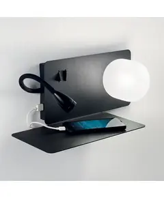 Аплик BOOK-1 AP2 NERO 174808 Ideal Lux G9/LED | Osvetlenieto.bg