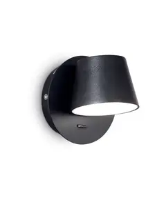 Аплик GIM AP1 NERO 167121 Ideal Lux LED | Osvetlenieto.bg