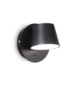 LED Аплик GIM AP NERO 167121 Ideal Lux | Osvetlenieto.bg