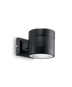 Фасаден аплик Snif Ap1 Round Nero 061450 Ideal Lux G9 IP54 | Osvetlenieto.bg